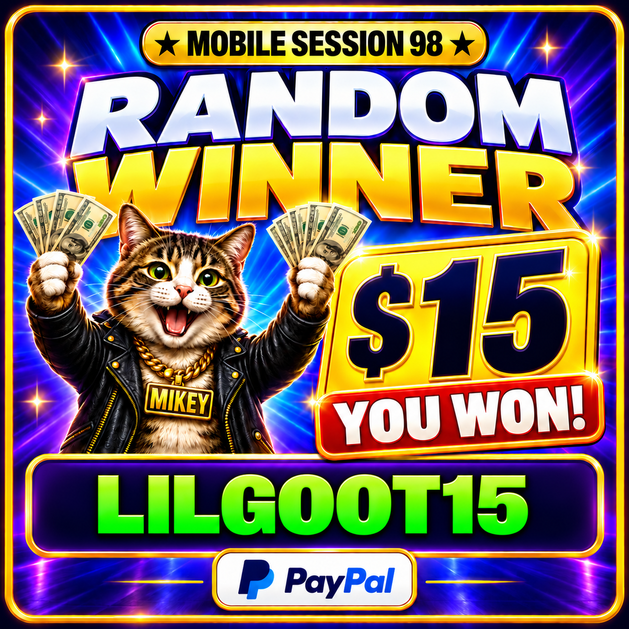 Session 98 Give Away Graphics