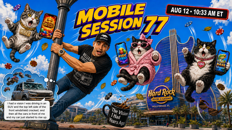 Hard Rock Bet Florida Slots | Mobile Session 77 | 7 SECONDS NO GRAVITY TODAY! 🎰