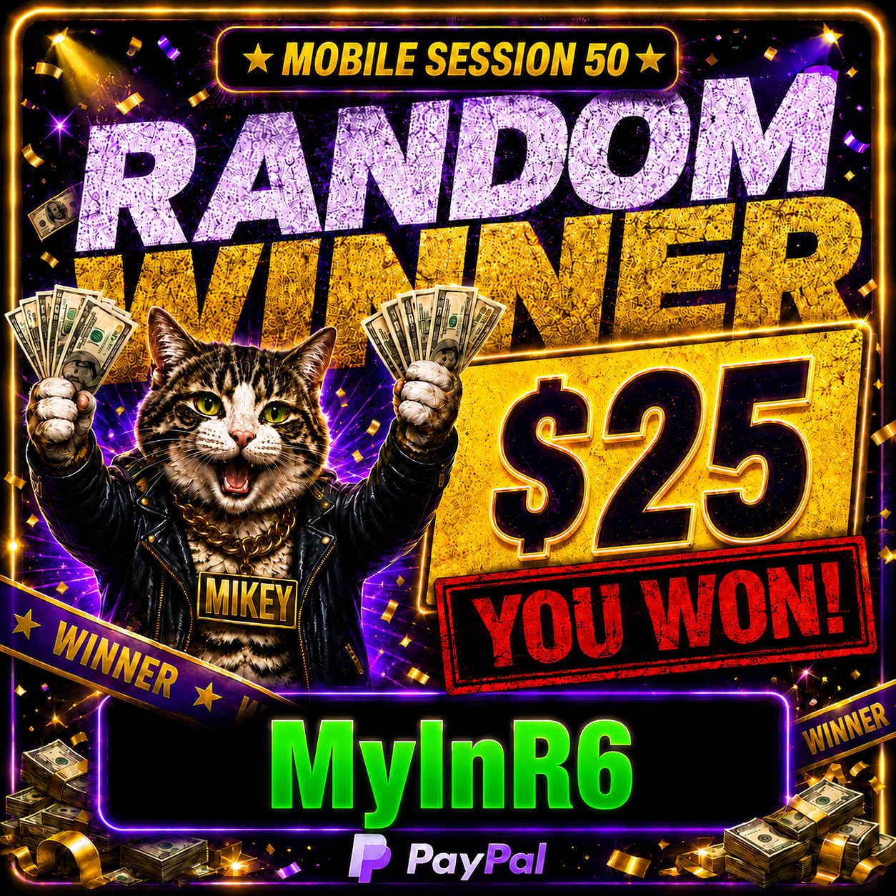 Session 50 Give Away Graphics