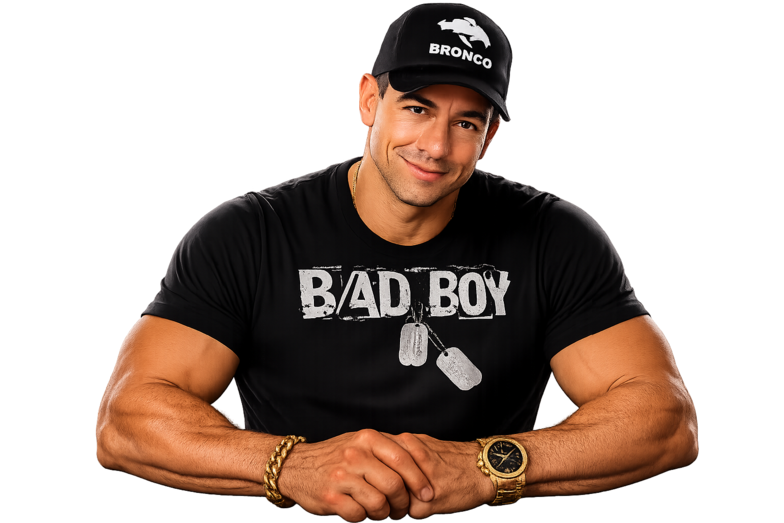 Bad Boy Design by MbrancoDesigns Essential T-Shirt  Designed and sold by  Michael Branco