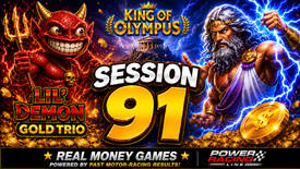 Hardrock Bet -  😈 LIL DEMON VS KING OF OLYMPUS ⚡ - Session 91