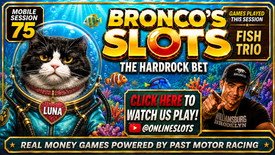  🐟 Hard Rock Bet Florida Slots | Mobile Session 75 | Fish Trio Bonus Couldn't Save Me! 🎰