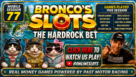 Hard Rock Bet Florida Slots | Mobile Session 77 | 7 SECONDS NO GRAVITY TODAY! 🎰